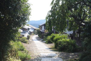 馬籠宿の風景